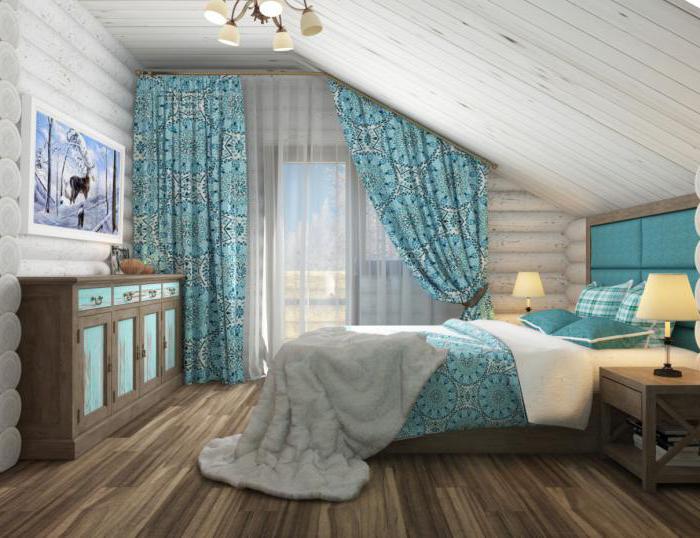 חדר שינה בסגנון בקתה: עיצוב רעיונות עבור הבית שלך