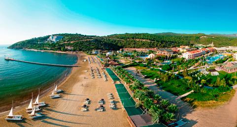 Aqua Fantasy Aquapark Hotel & Spa 5 * ב קוסדאסי (טורקיה): תיאור, ביקורות וחוות דעת על מלונות
