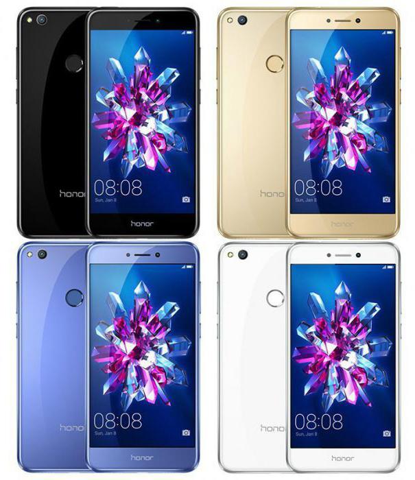 הטלפון החכם Huawei כבוד 8 Lite 32Gb: ביקורות, תיאור